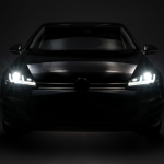 LED headlights VW Golf 7 LEDriving Black Upgrade Halogens
