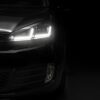 LED Xenon Headlights VW Golf 6 LEDriving Xenarc Black – foto 4