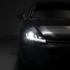 LED headlights VW Golf 7 LEDriving Black Upgrade Halogens – foto 4