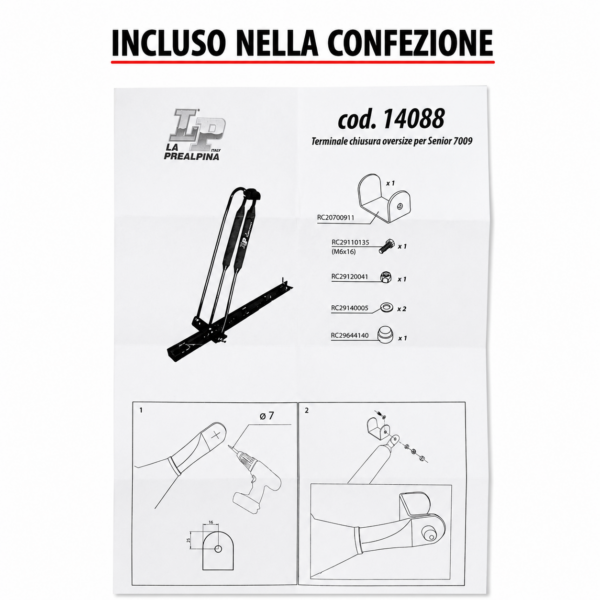 Portabici da tetto SENIOR 7009 per barre portatutto – La Prealpina – foto 4