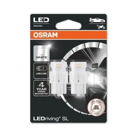 KIT LAMPADE W21W LED 6000K 12V