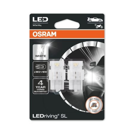 KIT LAMPADE W21W/5W LED 6000K 12V
