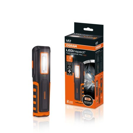 Werkstattleuchte Ledinspect FAST CHARGE PRO 500