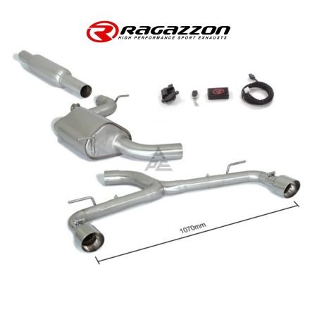Scarico Completo Golf 7.5 GTI Ragazzon 50.0824.61 Omologato