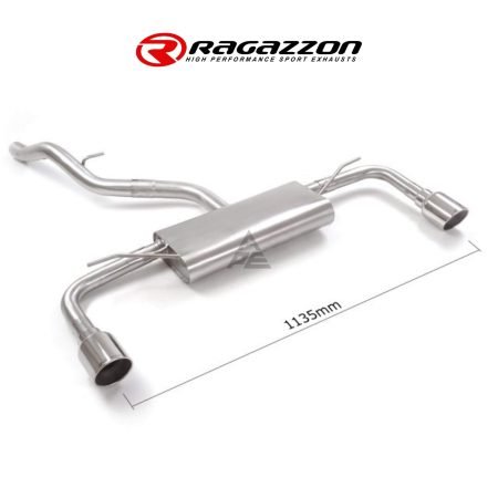Scarico Golf 8 Doppia Uscita Ragazzon 50.0993.61