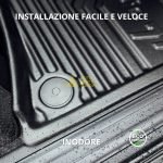 Kit Tappeti in Gomma Fiat Panda II hatchback 2003-2012 77407190 – foto 5