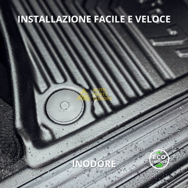 Kit Tappeti in Gomma Fiat Panda II hatchback 2003-2012 77407190 – foto 5