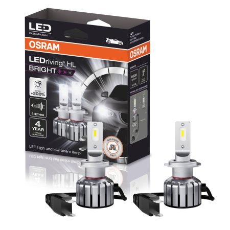 Coppia Lampadine H7 LED HL BRIGHT