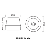 Lampeggiante Led Arancio Emergenza LEDGUARDIAN Osram – foto 4