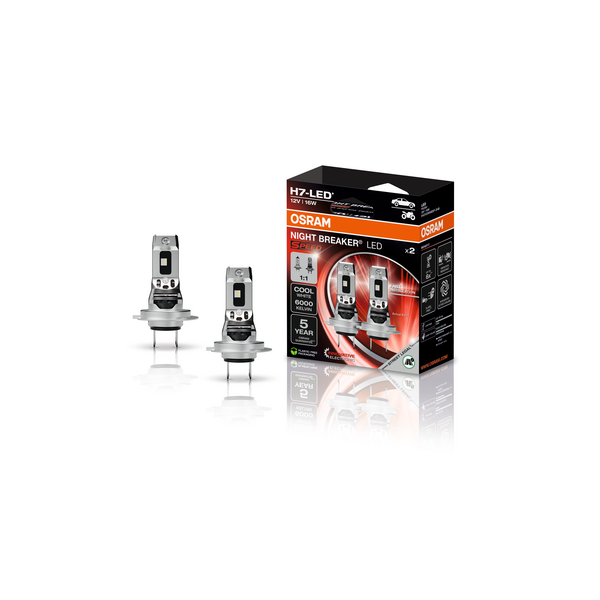 Lampade LED H7 Omologate: Scopri le Nuove OSRAM NIGHT BREAKER LED SPEED H7