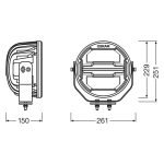 Faro LED Osram MX260-CB 60/2,5W – foto 5