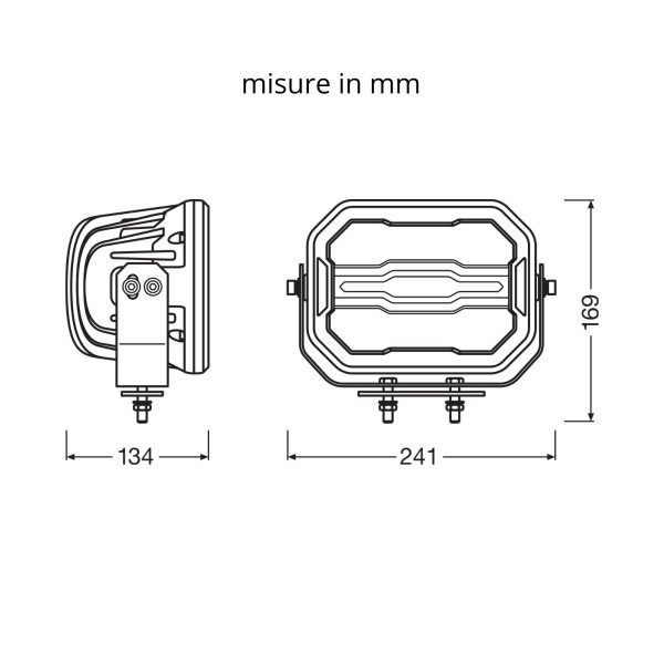 Faro LED Osram CUBE MX240-CB 70/1,5W – foto 3