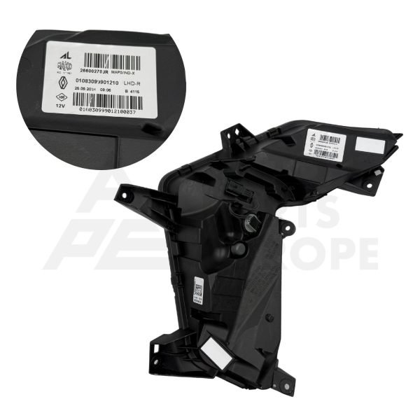 Fanalino Luce Diurna Destro Renault Clio V Facelift Originale 266002703R – foto 3