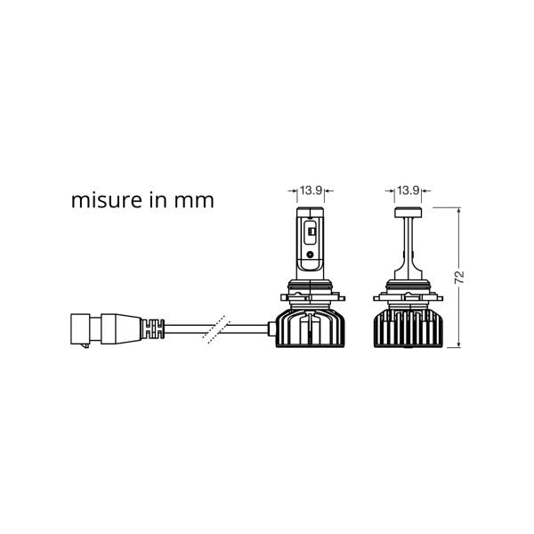 LED-Lampen HB4 zugelassen für Nebelscheinwerfer Osram Night Breaker LED Smart – Bild 4