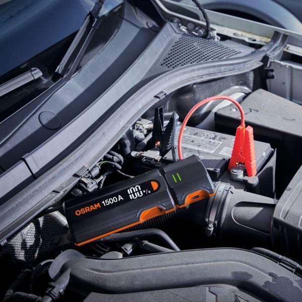 OSRAM BATTERYjumpstart 1500 – Avviatore Auto di Emergenza e Power Bank – foto 4