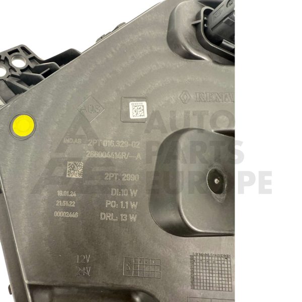 Luce Guida Diurna Anteriore Destra Renault Scenic E-Tech 2023 – Originale 266004414R – foto 5