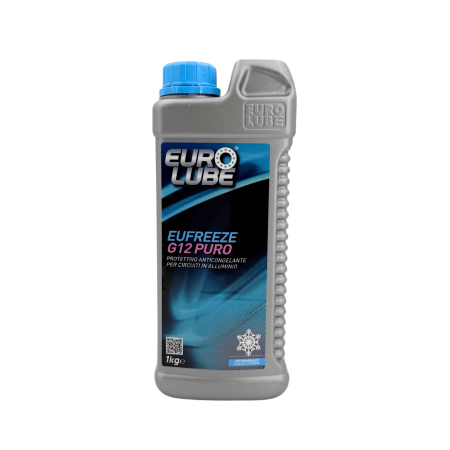 Liquido Antigelo Rosso EUFREEZE G12 Puro - Alta Resa fino a 5L
