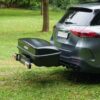 Box da Gancio Traino Farad Maki 300L Omologato e completo di supporto – foto 8