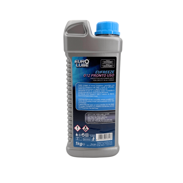 Liquido Antigelo Rosso EUFREEZE G12 Pronto Uso – foto 3