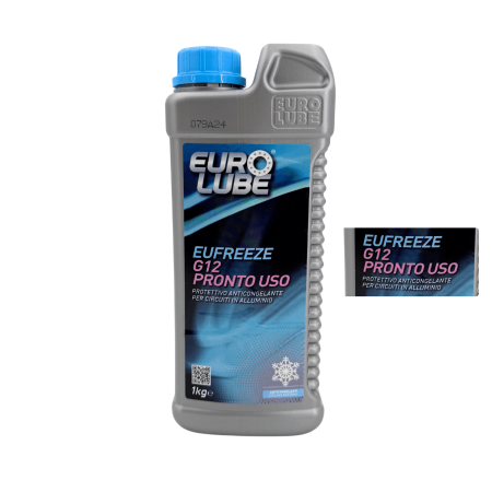 Liquido Antigelo Rosso EUFREEZE G12 Pronto Uso