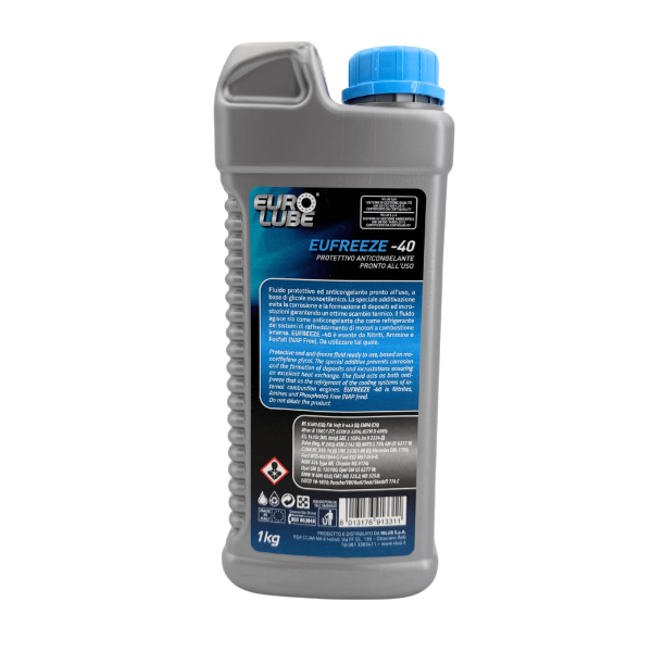 Liquido Antigelo Blu EUFREEZE -40 Pronto Uso – foto 3