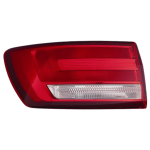 Fanale stop posteriore sinistro esterno per Audi A4 Sw 15> Bianco-rosso