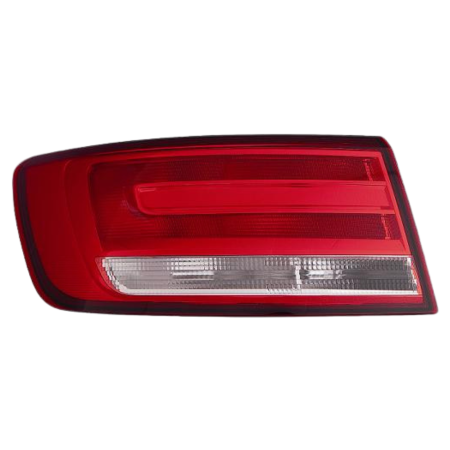 Fanale stop posteriore sinistro esterno per Audi A4 Berlina 15> Bianco-rosso