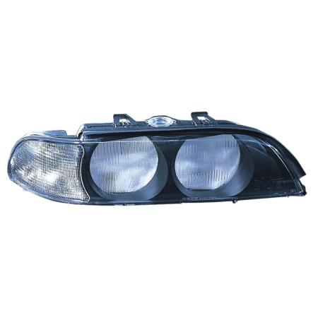 Vetro faro destro per Bmw Serie 5 95>8/00 E39 Fanalino Chiaro