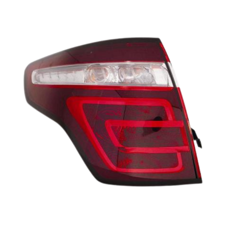 Fanale stop posteriore esterno sinistro per Citroen C4 Picasso 9/10>4/13 Chiaro-rosso