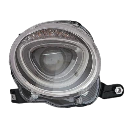 Faro fanale proiettore destro anabbagliante per Fiat 500 7/15>
