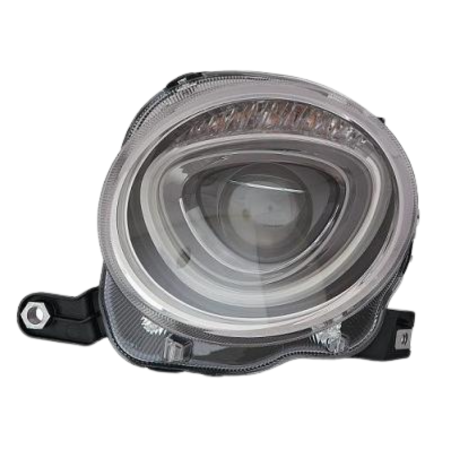 Faro fanale proiettore sinistro anabbagliante per Fiat 500 7/15>