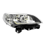 Faro fanale proiettore destro per Fiat Doblo 8/14> Con Motorino