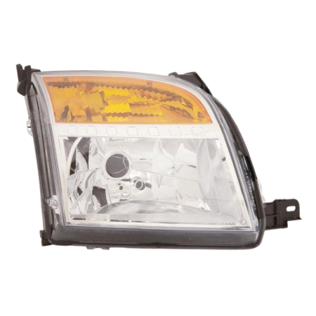 Faro fanale proiettore destro per Ford Fusion Fanalino Arancio 05>