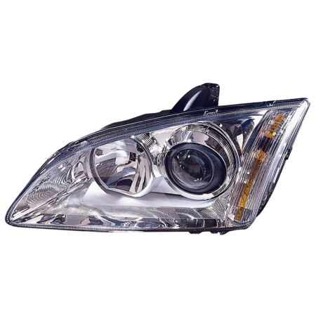 Faro fanale proiettore sinistro per Ford Focus Parabola Chiara 11/04>08