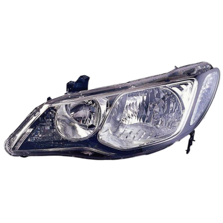 Faro fanale proiettore sinistro per Honda Civic 4 Porte 06>