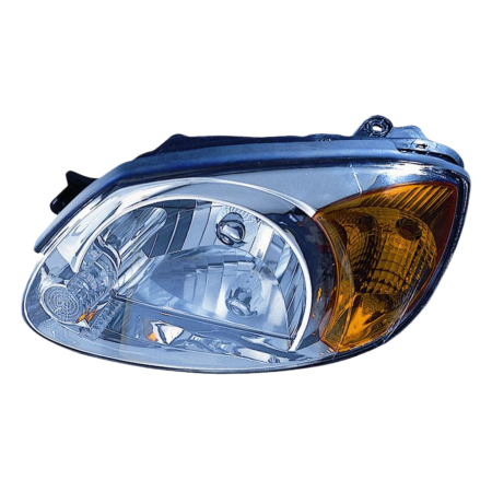 Faro fanale proiettore sinistro per Hyundai Accent 2/03>06 Fanalino Chiaro