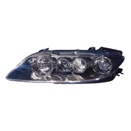 Faro fanale proiettore sinistro per Mazda 6 11/05>4/07 Parabola Nera