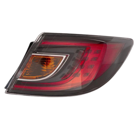 Fanale stop posteriore destro per Mazda 6 07>10 4 Porte Rosso Led