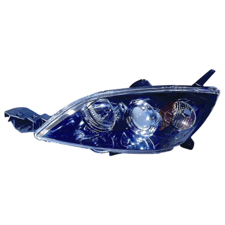 Faro fanale proiettore sinistro per Mazda 3 5 Porte 11/03>09