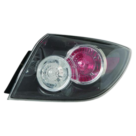 Fanale stop posteriore destro esterno per Mazda 3 5 Porte 03>6/07 Corpo Nero