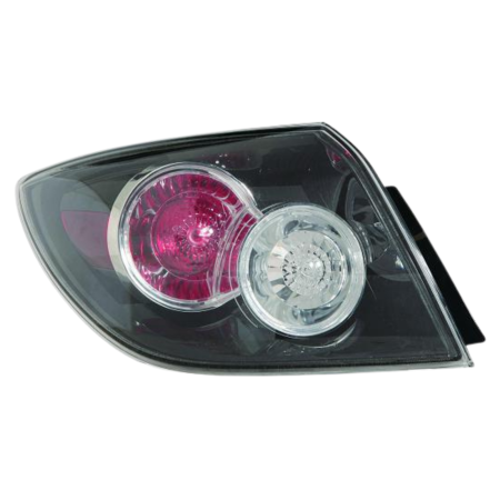 Fanale stop posteriore sinistro esterno per Mazda 3 5 Porte 03>6/07 Corpo Nero