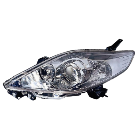 Faro fanale proiettore sinistro per Mazda 5 05>07 Parabola Nera
