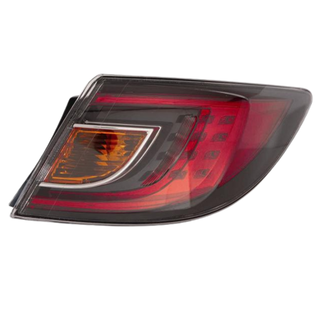 Fanale stop posteriore destro per Mazda 6 10> 4 Porte Rosso Led