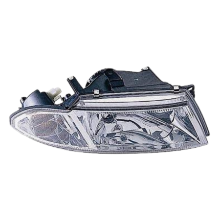 Faro fanale proiettore destro per Mitsubishi Carisma 8/99>02
