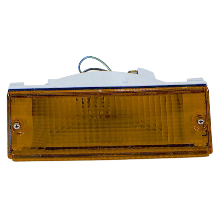 Fanalino paraurti anteriore sinistro per Mitsubishi L200 85>96 Arancio