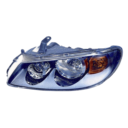 Faro fanale proiettore sinistro per Nissan Almera 8/02> Parabola Nera