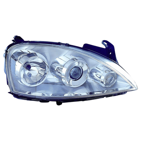 Faro fanale proiettore destro per Opel Corsa C 04>06