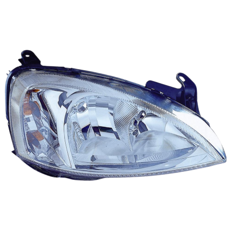 Faro fanale proiettore destro per Opel Corsa 9/03>06 Con Motorino