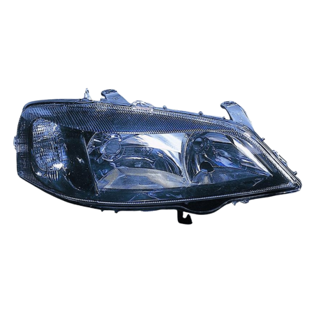 Faro fanale proiettore destro per Opel Astra G 98>2/04 Parabola Nera