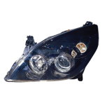 Faro fanale proiettore sinistro per Opel Vectra C 05>09 Parabola Nera